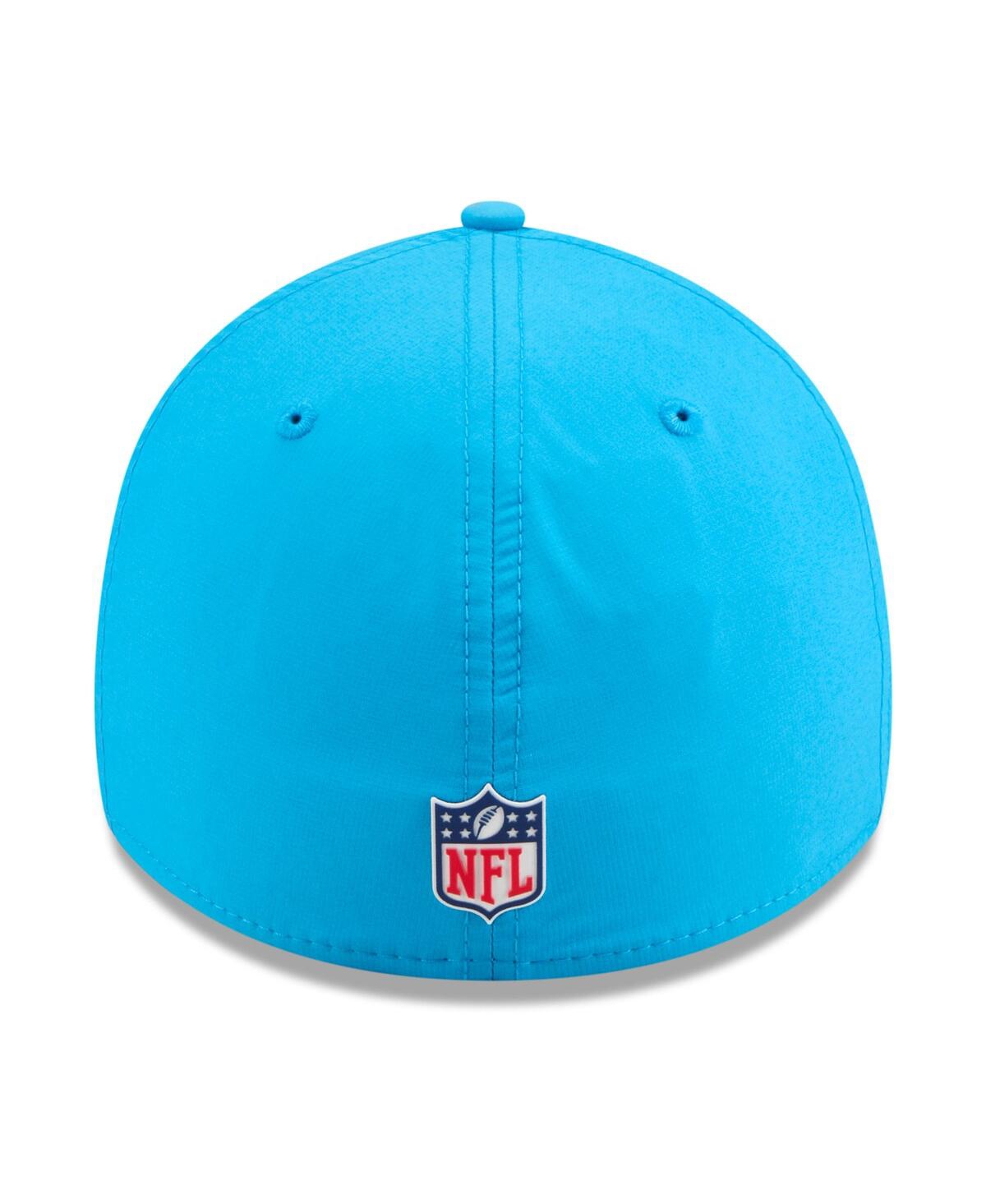 New Era Men's Blue Carolina Panthers 2025 Sideline 39thirty Flex Hat In Blue