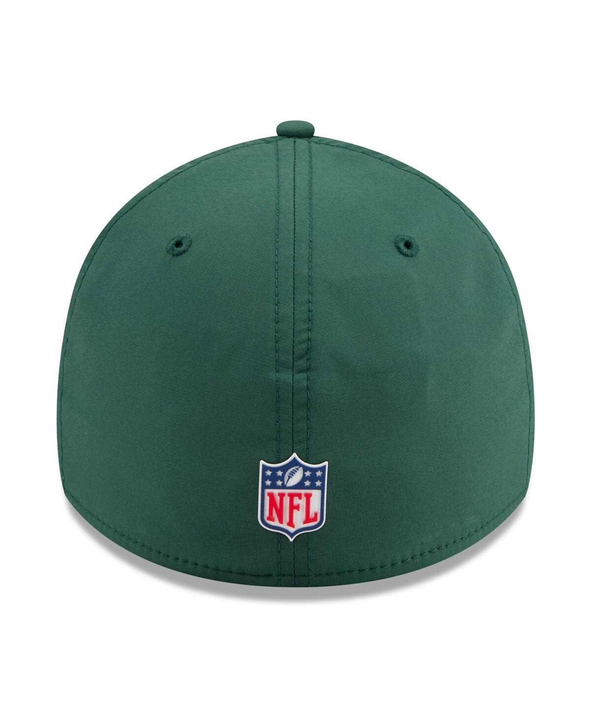 New Era Men's Green Green Bay Packers 2025 Sideline 39thirty Flex Hat In Green