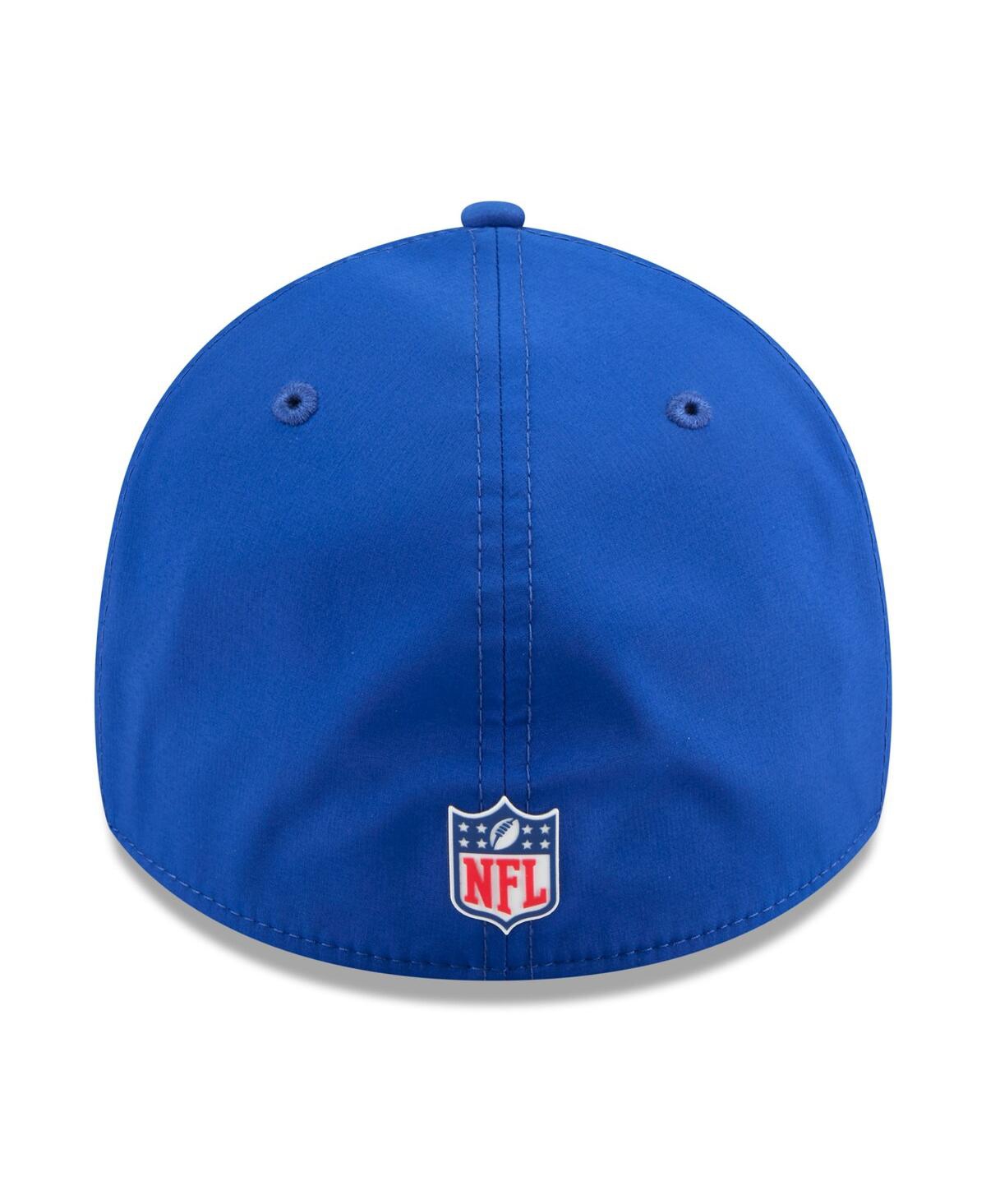 New Era Men's Royal New York Giants 2025 Sideline 39thirty Flex Hat In Blue