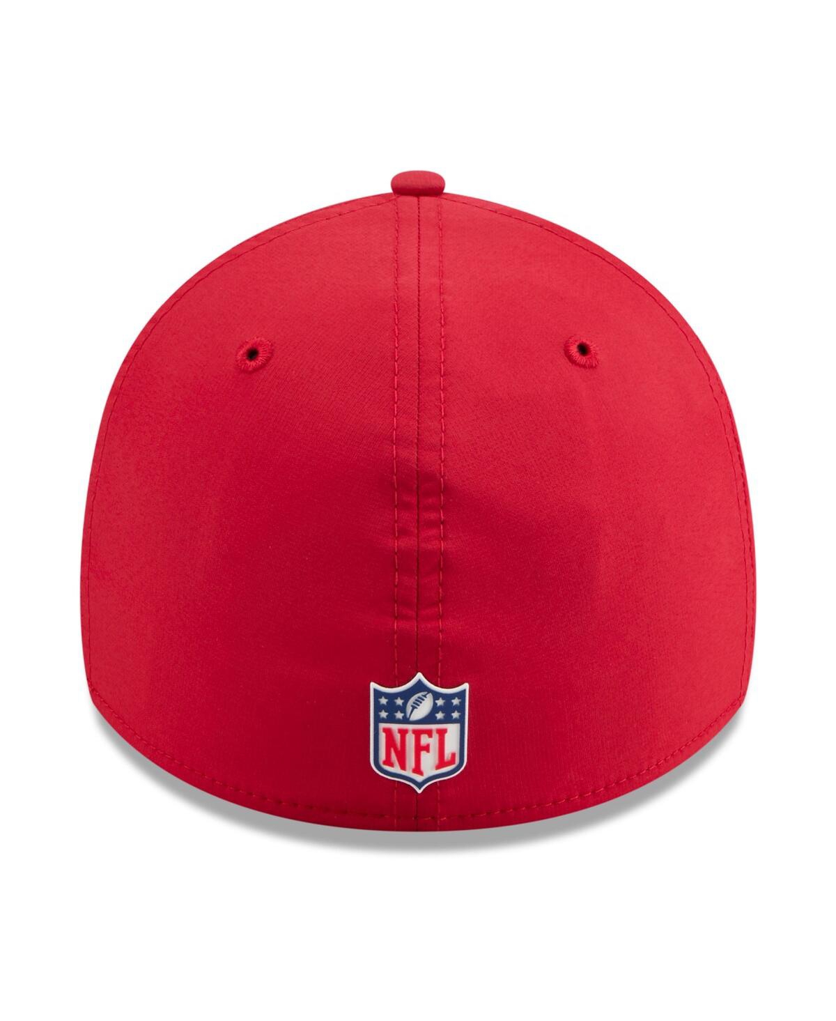 New Era Men's Red Tampa Bay Buccaneers 2025 Sideline 39thirty Flex Hat In Red