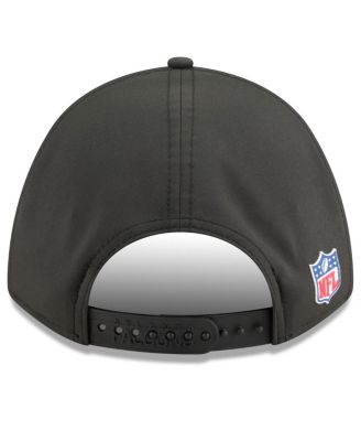 Men's Black Atlanta Falcons 2025 Sideline M-Crown 9FORTY Adjustable Hat