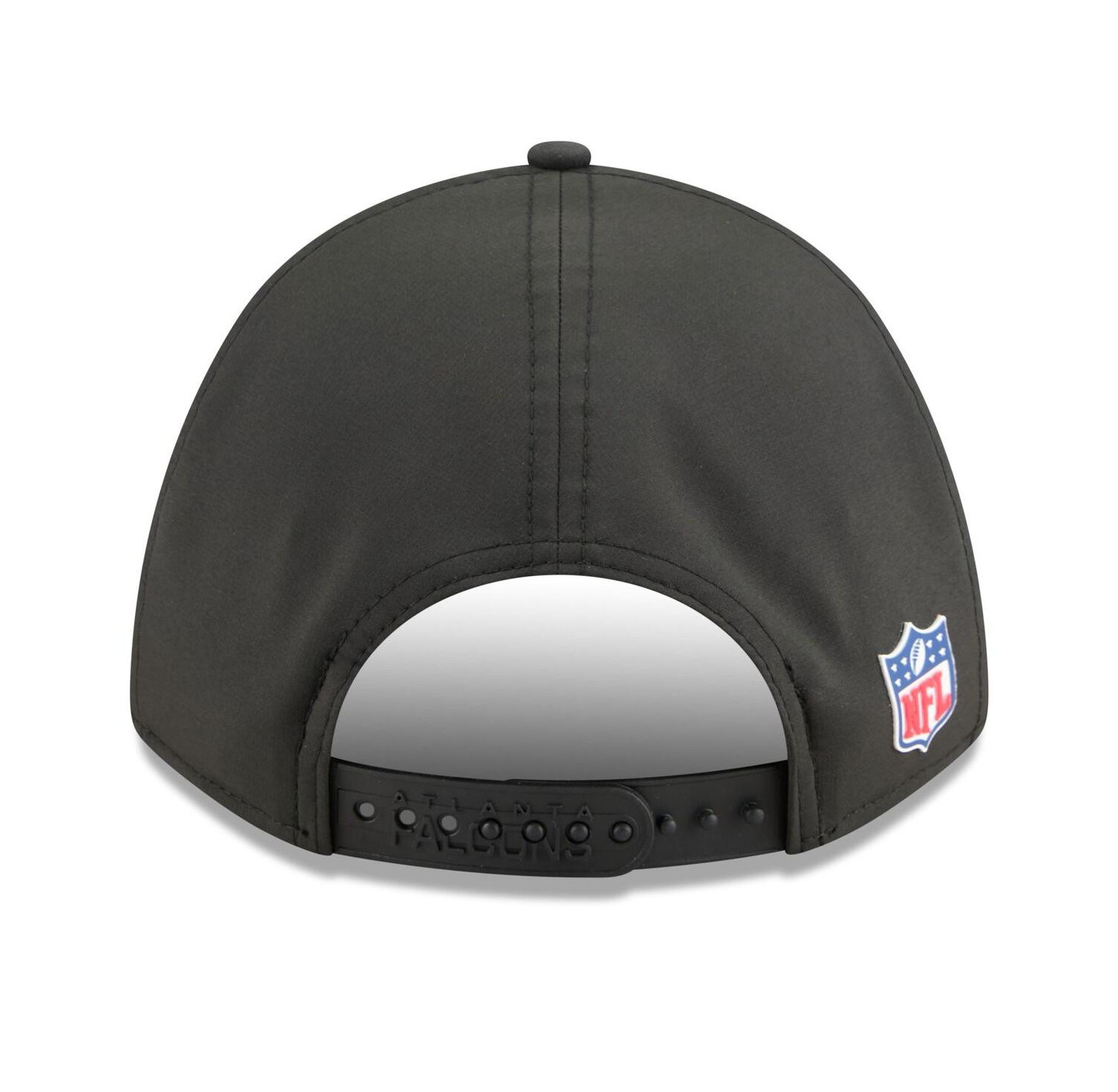 Men's Black Atlanta Falcons 2025 Sideline M-Crown 9FORTY Adjustable Hat
