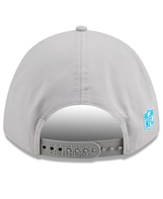 Men's Gray Carolina Panthers 2025 Sideline M-Crown 9FORTY Adjustable Hat