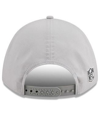 Men's Gray Cincinnati Bengals 2025 Sideline M-Crown 9FORTY Adjustable Hat