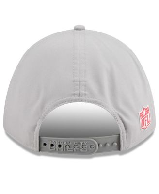 Men's Gray Kansas City Chiefs 2025 Sideline M-Crown 9FORTY Adjustable Hat