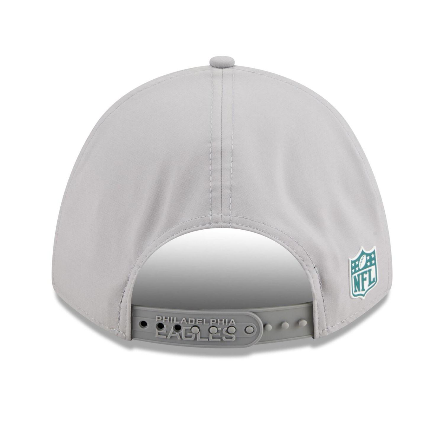Men's Gray Philadelphia Eagles 2025 Sideline M-Crown 9FORTY Adjustable Hat