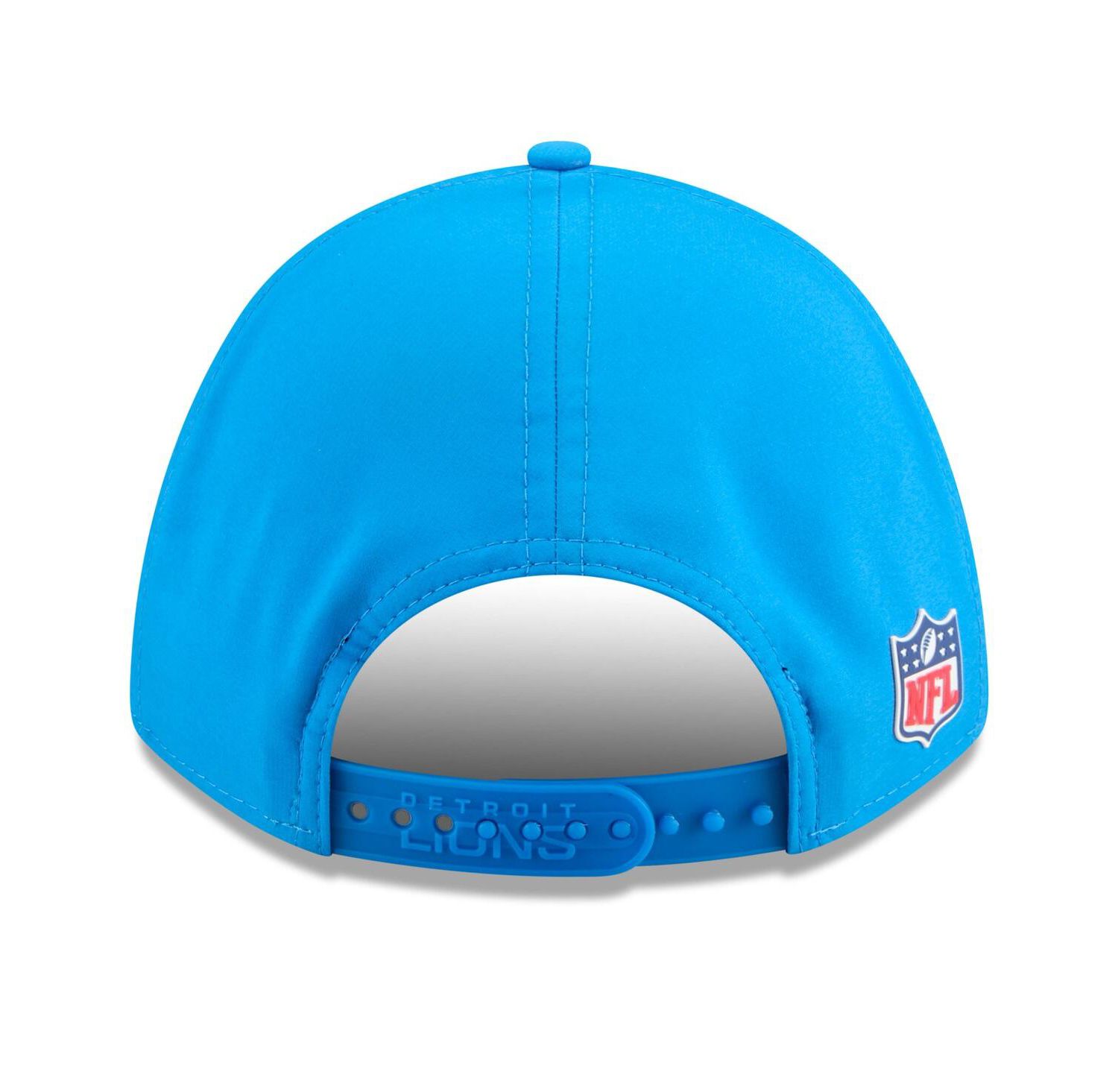 Men's Blue Detroit Lions 2025 Sideline M-Crown 9FORTY Adjustable Hat