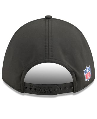 Men's Black Pittsburgh Steelers 2025 Sideline M-Crown 9FORTY Adjustable Hat