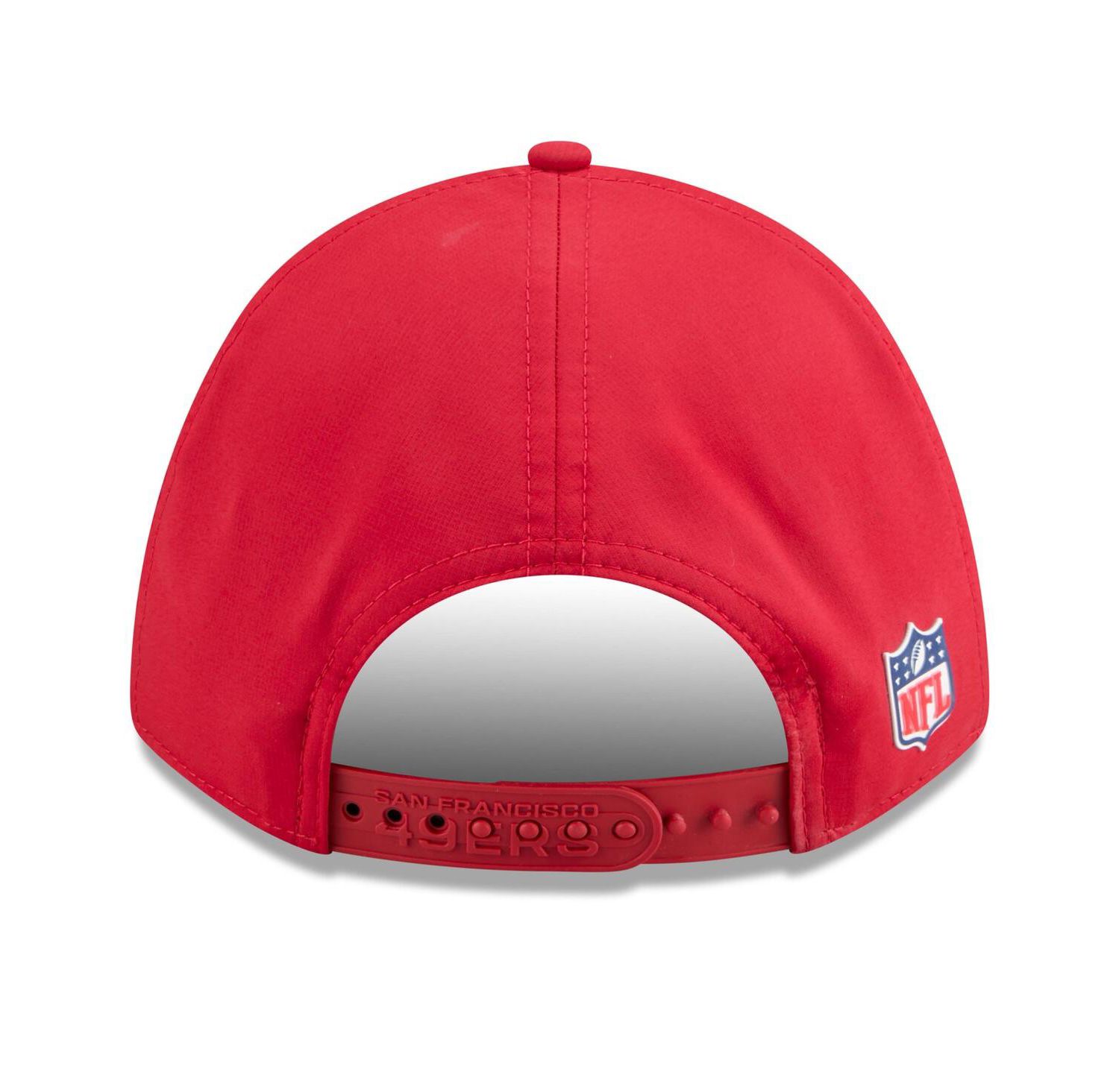 Men's Scarlet San Francisco 49ers 2025 Sideline M-Crown 9FORTY Adjustable Hat