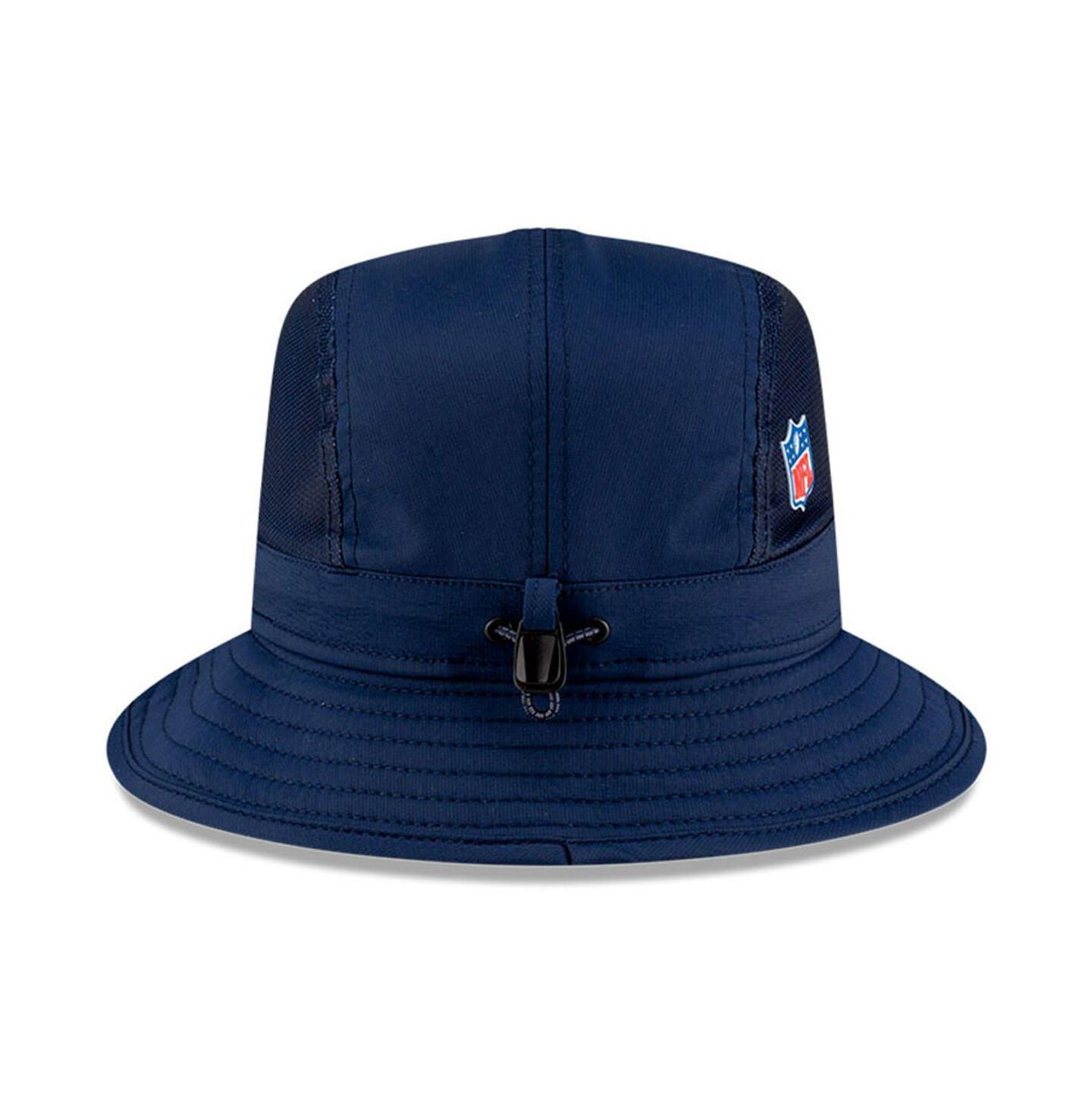 Мужская панама New Era Navy Dallas Cowboys 2025 Sideline Bucket Hat — фото 3