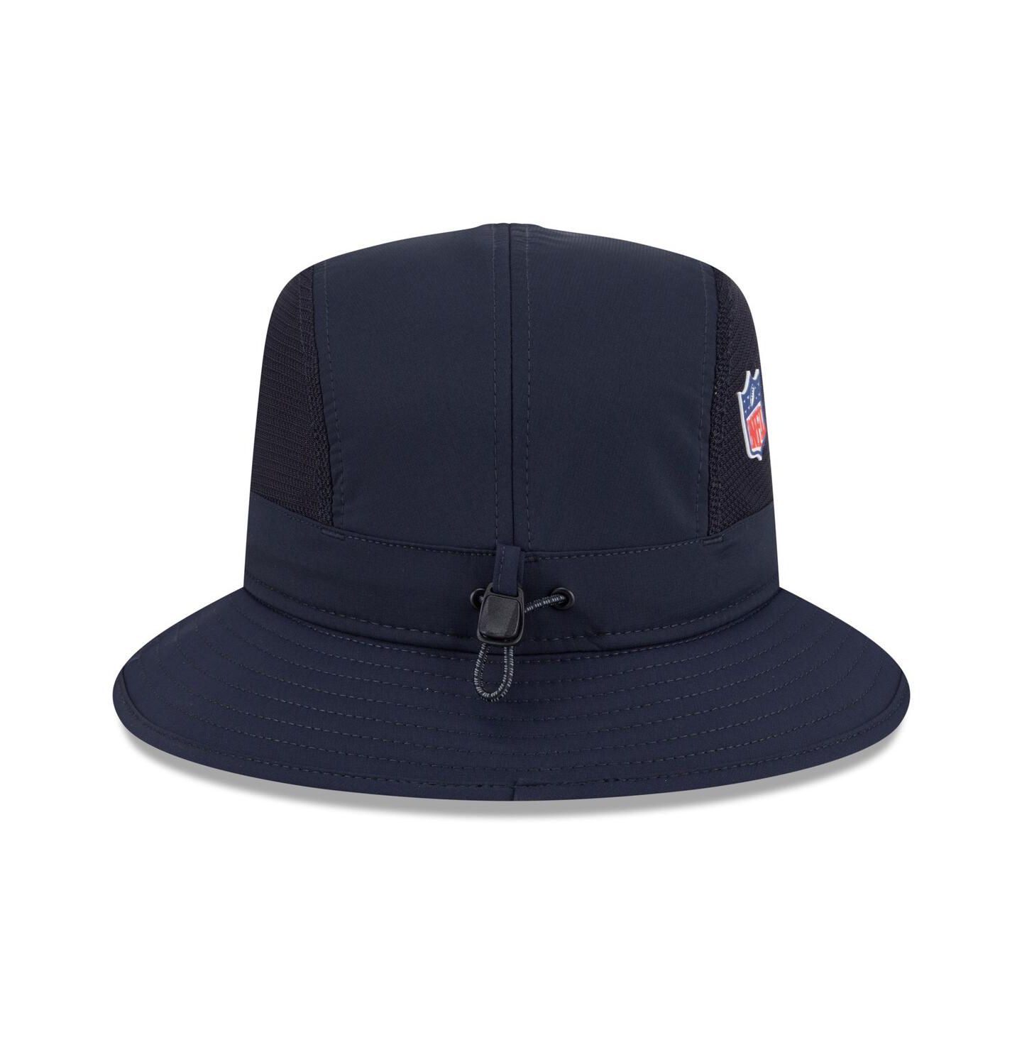 Мужская панама New Era Navy Houston Texans 2025 Sideline Bucket Hat — фото 3