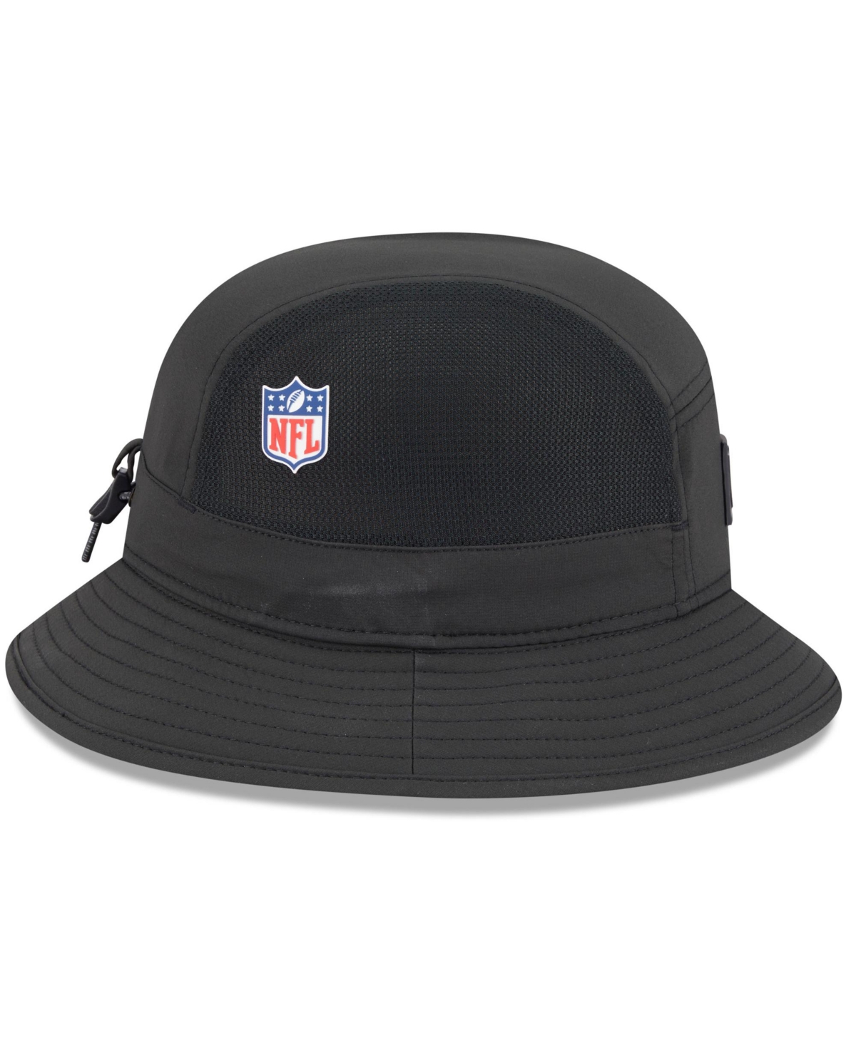 New Era Men's Black Las Vegas Raiders 2025 Sideline Bucket Hat In Black