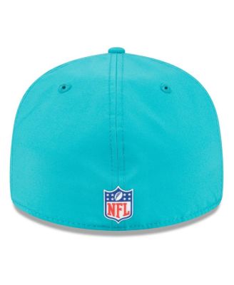 Men's Aqua Miami Dolphins 2025 Sideline Retro Crown 59FIFTY Fitted Hat
