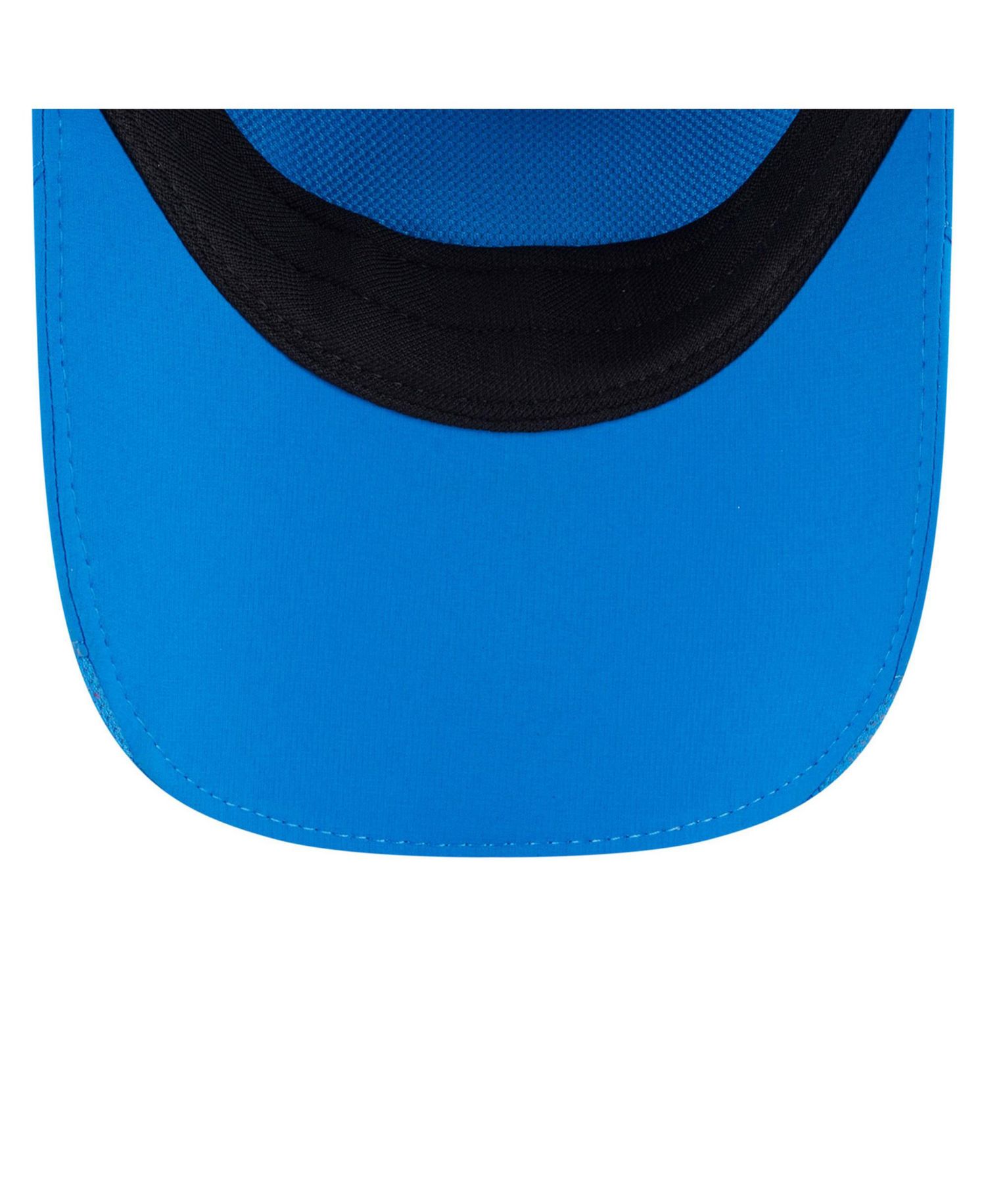 Men's Blue Detroit Lions 2025 Sideline Runner Adjustable Hat