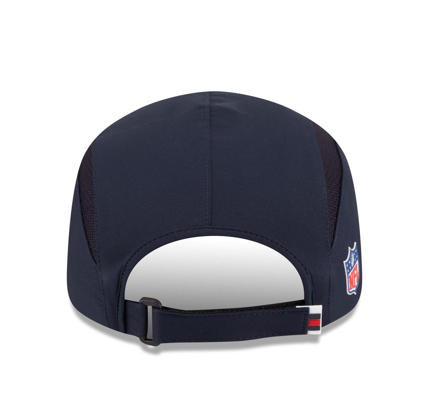 Men's Navy Houston Texans 2025 Sideline Runner Adjustable Hat
