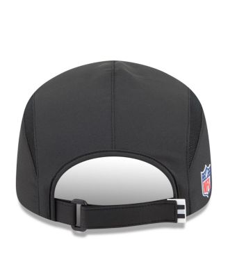 Men's Black Las Vegas Raiders 2025 Sideline Runner Adjustable Hat