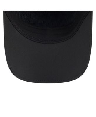 Men's Black New Orleans Saints 2025 Sideline Runner Adjustable Hat