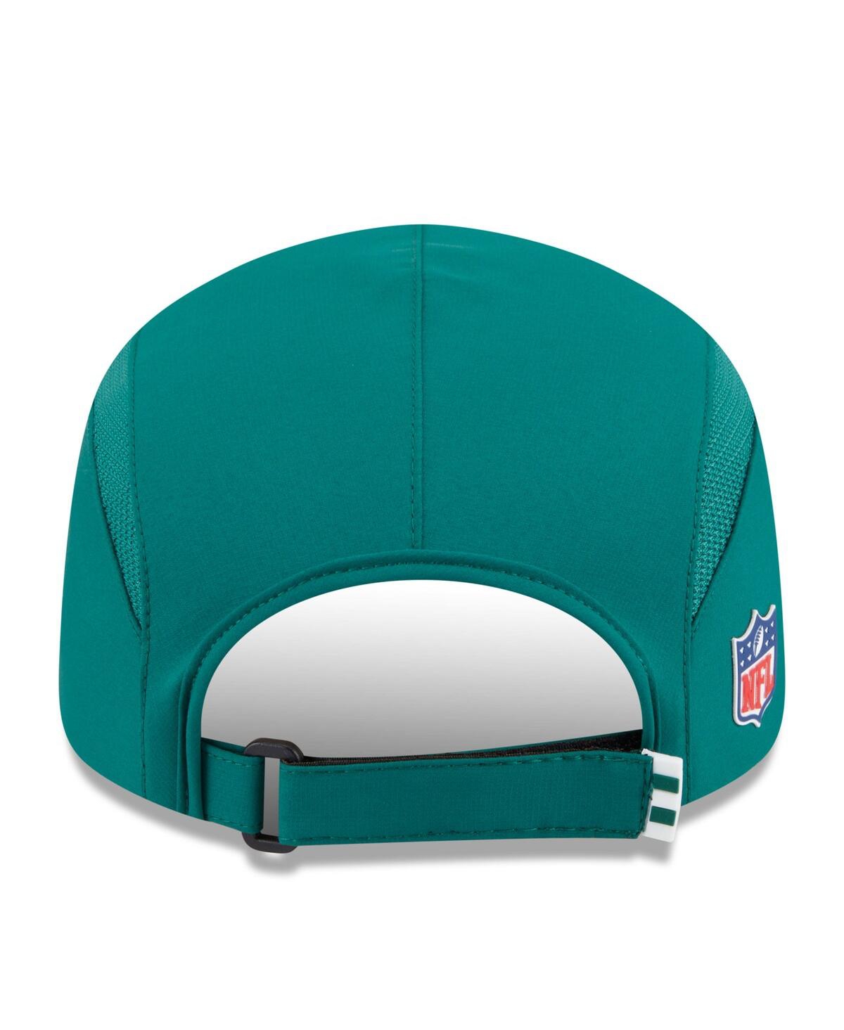 New Era Men's Green New York Jets 2025 Sideline Runner Adjustable Hat In Green