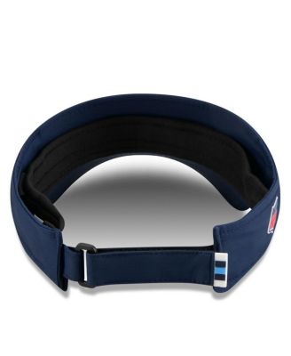 Men's Navy Tennessee Titans 2025 Sideline Visor Hat