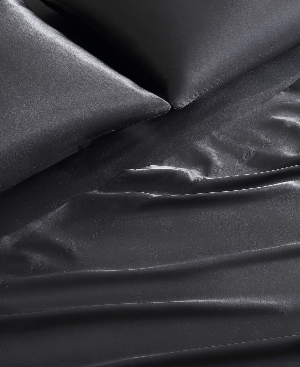 Jessica Simpson Silky Satin 4-pc. Sheet Set, King In Black