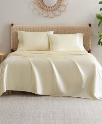 Silky Satin 4-Pc. Sheet Set, Full