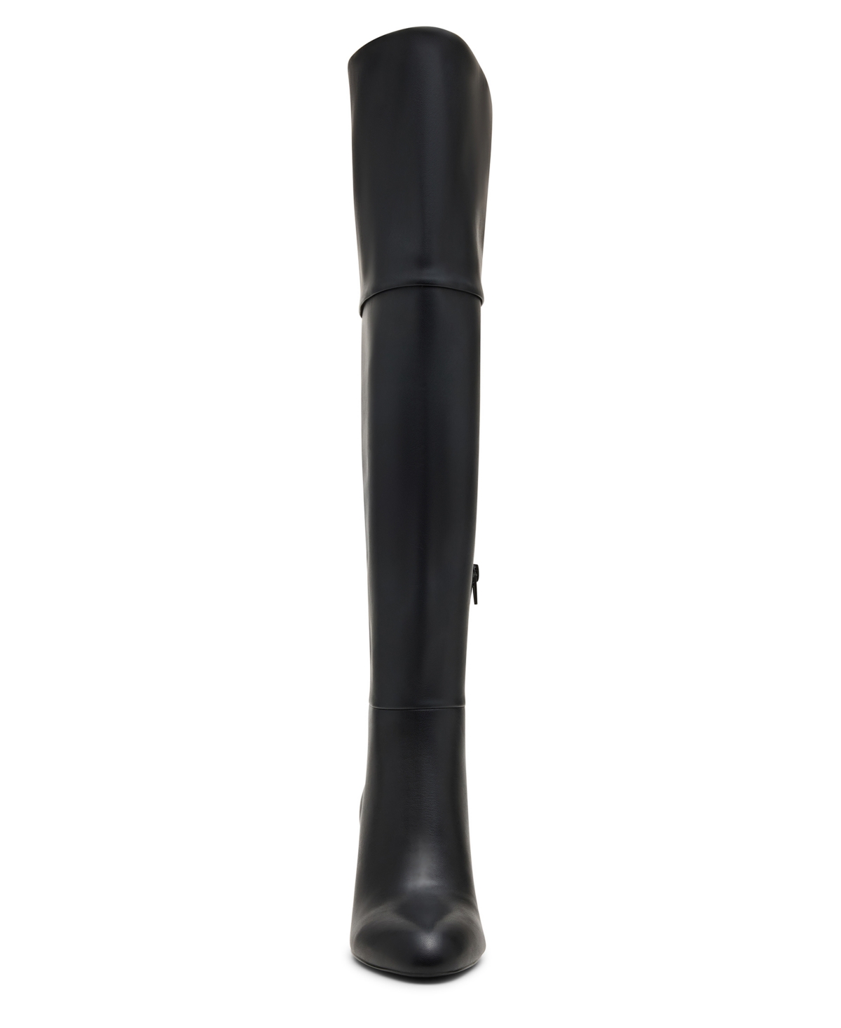 Madden Girl Women's Decode Wide-calf Over-the-knee Dress Boots In Black