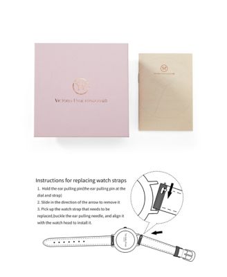 Women's Watch 22×28 mm Dial Rectangular Face Watches Hampton Victoria Hyde