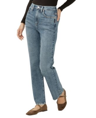 Women's Highly Desirable High Rise Straight Leg Jeans