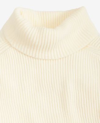 Women's Sleeveless Rib-Knit Turtleneck Sweater, Macy's Exclusive