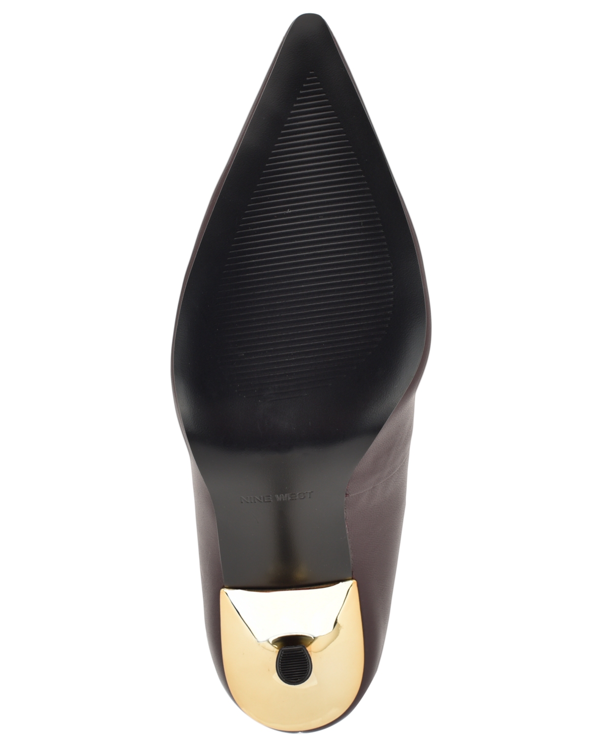 Nine West Jamiey Pointed Toe Pump In Brown