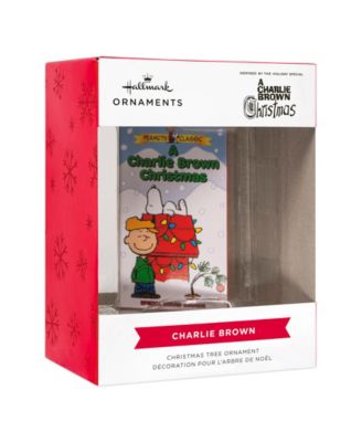 Peanuts A Charlie Brown Christmas Retro Video Cassette Case Christmas Tree Ornament