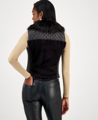 Women's Amari Sleeveless Faux Fur  Vest