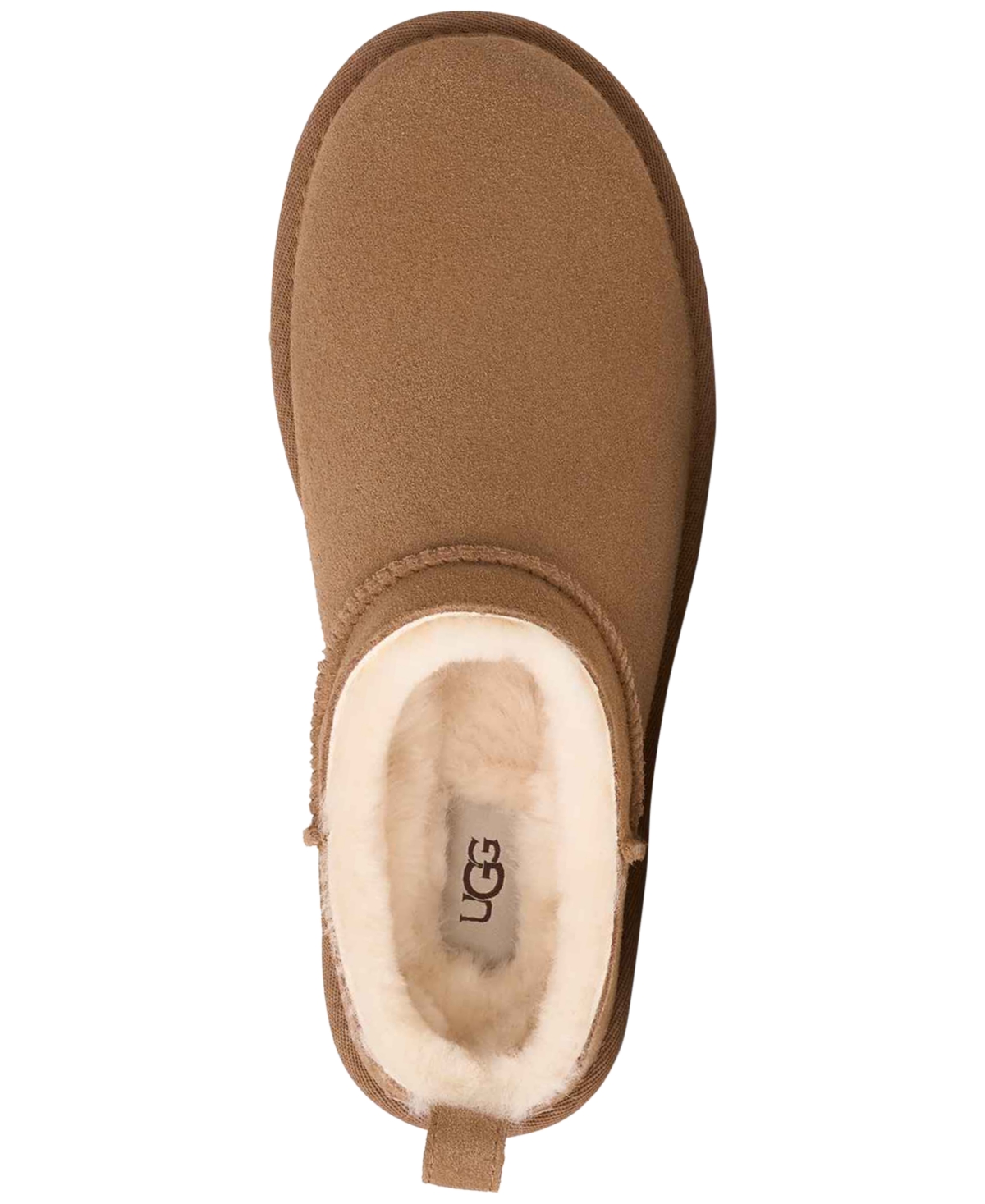 Ugg Biscuit Suede Classic Micro Slippers In Brown