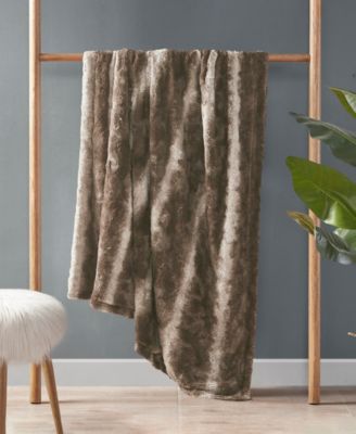 Zuri Faux-Fur Throw, 50" x 60"
