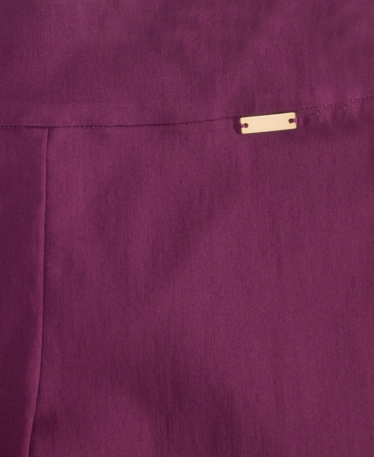 Inc International Concepts Plus Size Mid-rise Pull-on Straight-leg Pants, Created For Macy's In Purple