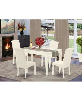 Dining Room Set Linen White