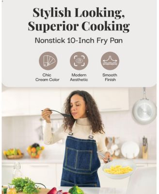Natural Collection  Ceramic Nonstick  10 in.Frying Pan
