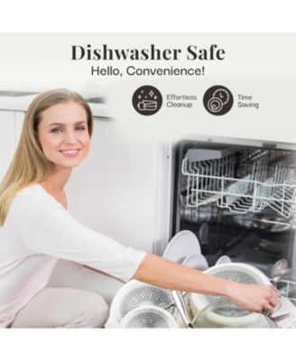 Hammered Cream 10 in. Ceramic Nonstick Frying Pan