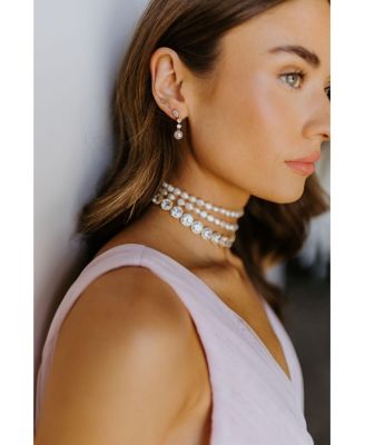 Serenade Pearl and Crystal Earrings