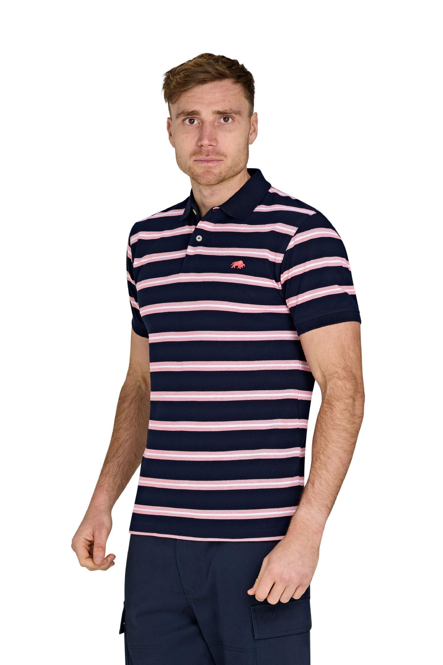 Men's Trio Stripe Polo