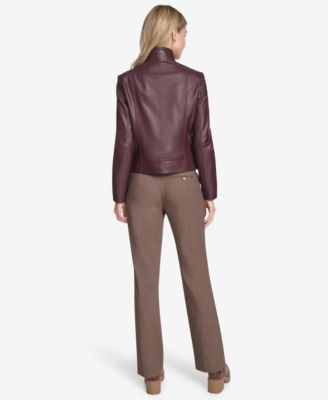 Women's Rowan Leather Racer Jacket