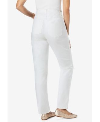 Women's Within Straight-Leg Stretch Denim Five-Pocket Jeans