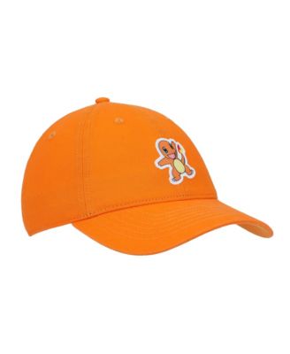 Charmander Printed Patch Orange Unstructured Baseball Cap