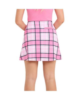 Women's Flora Lux Lennox Plaid 17 Inch Golf Skort