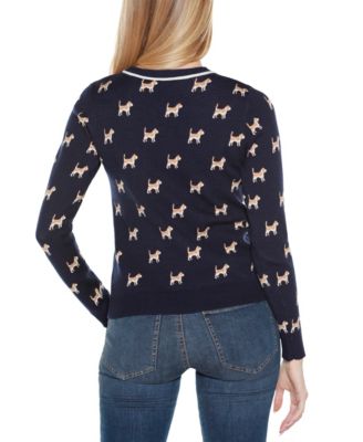 Women's Fetch-ing Fun Cardigan Sweater
