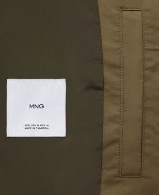 Men's Classic Water-Repellent Trench Coat