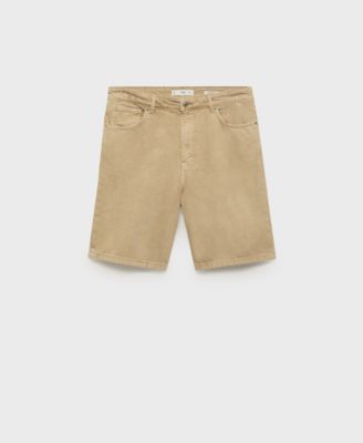 Men's Denim Relaxed-Fit 9.53" Bermuda Shorts