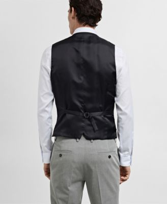 Men's Paris Super Slim-Fit Suit Vest