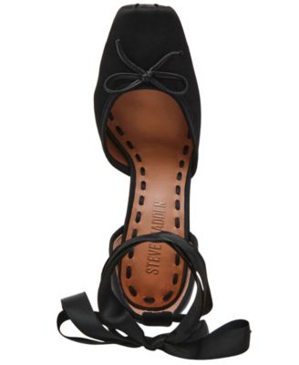 Women's Larina Lace-Up High-Heel Ballet Pumps