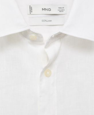 Men's Linen Long Sleeve Shirt